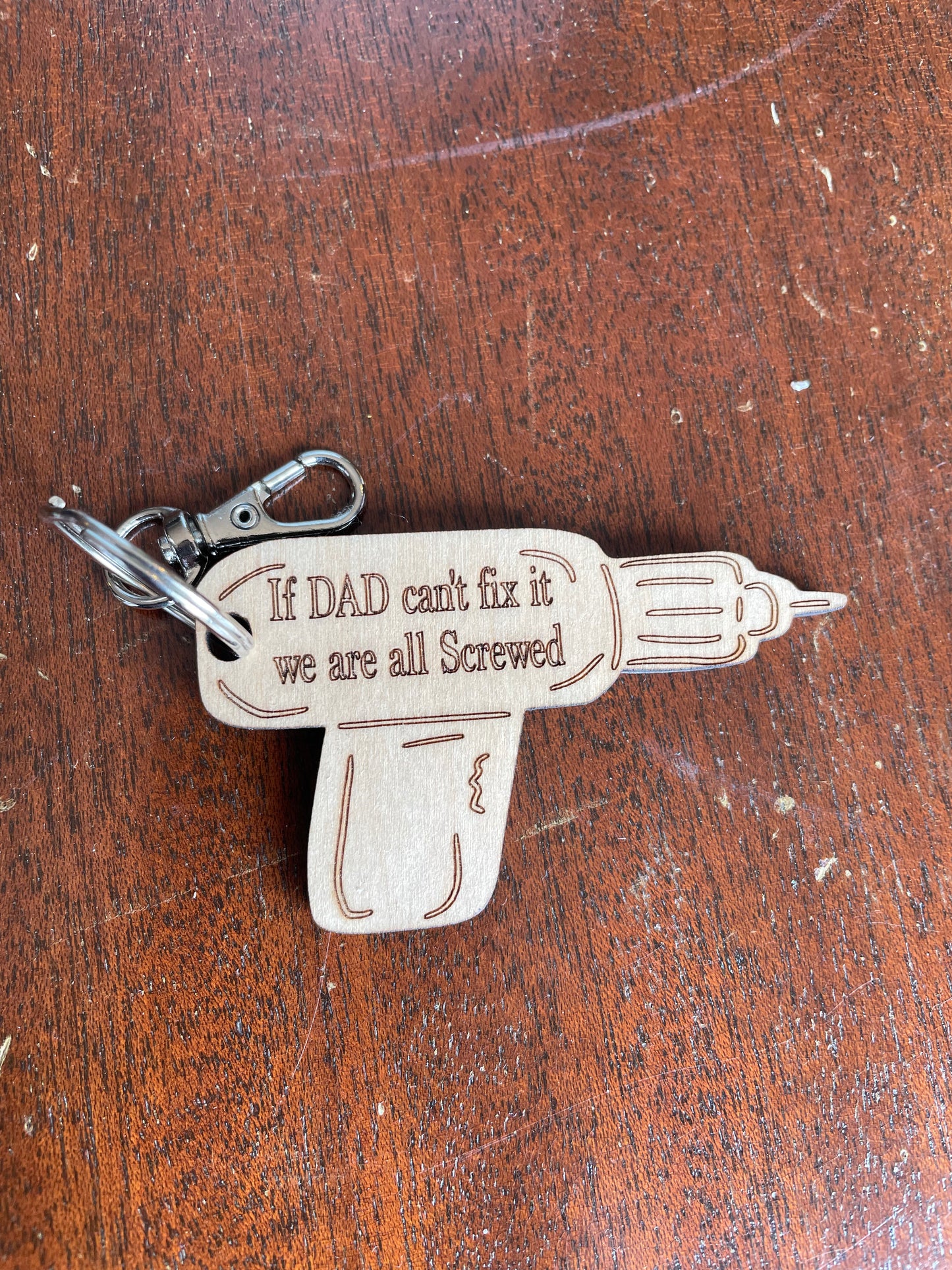 Dad Keychain