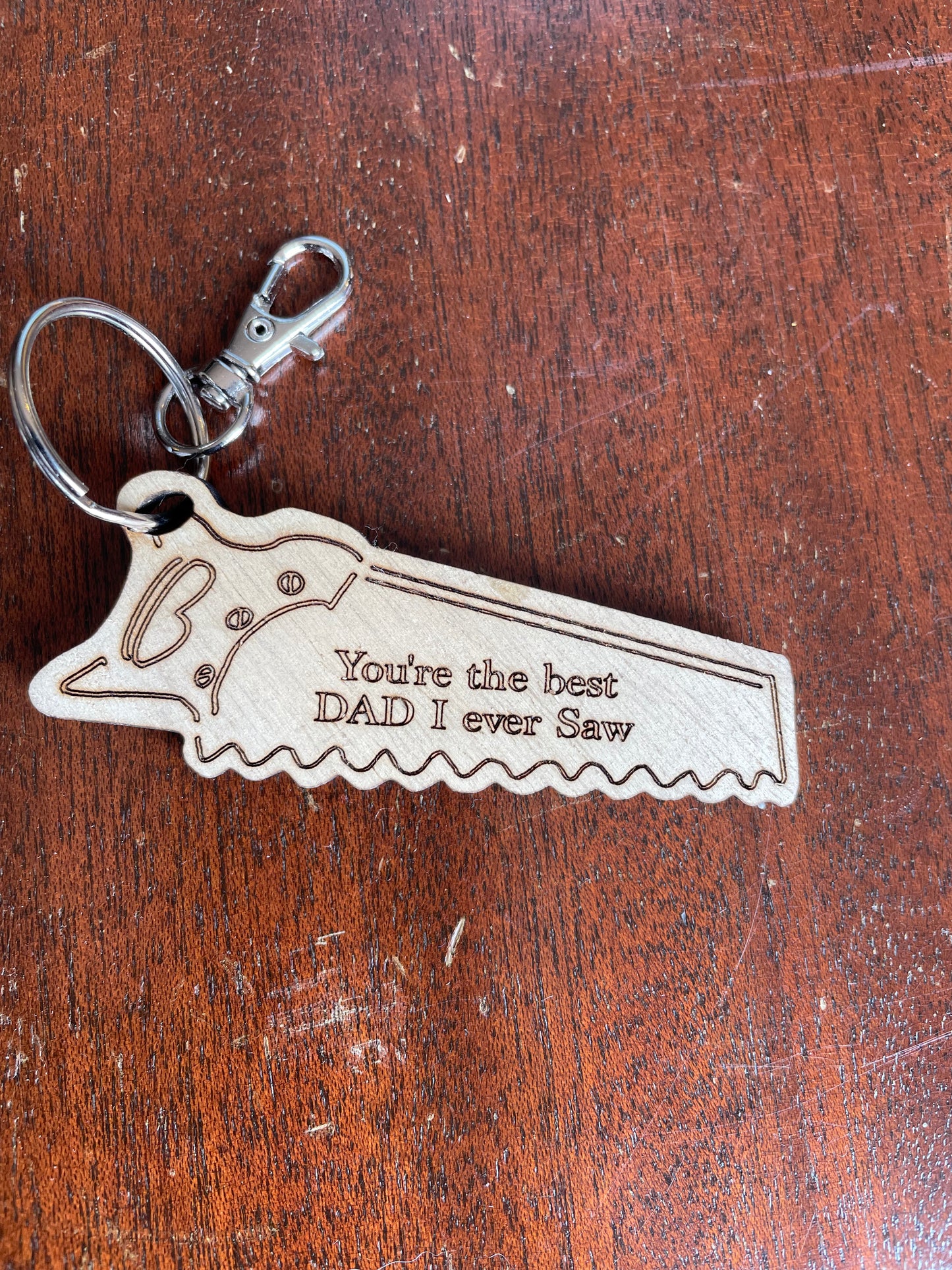 Dad Keychain