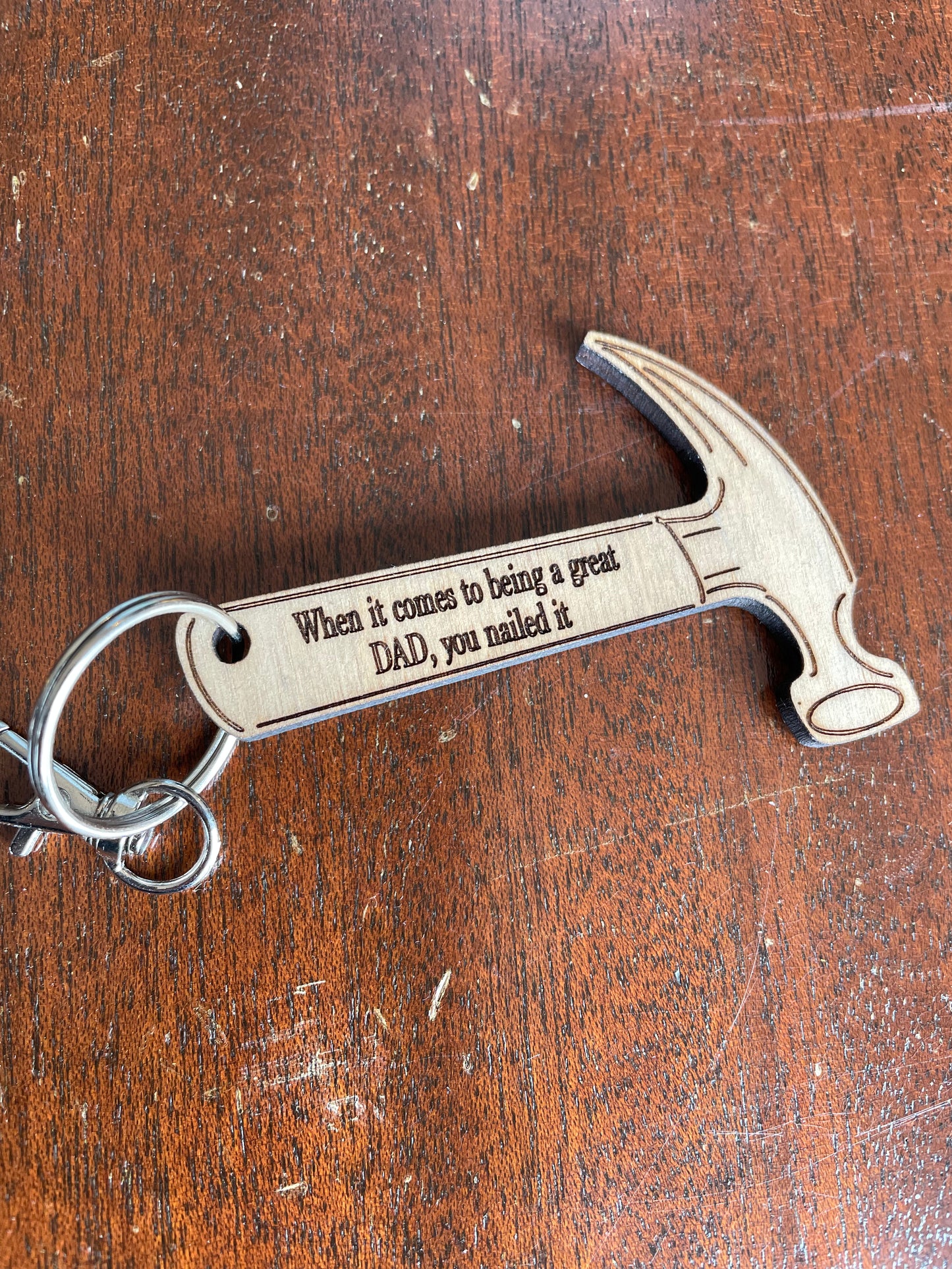 Dad Keychain